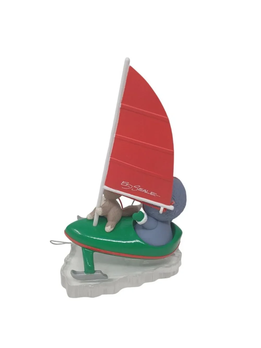 Hallmark Keepsake Ornament Frosty Friends Iceboat 1997 Collectible Series #D-9